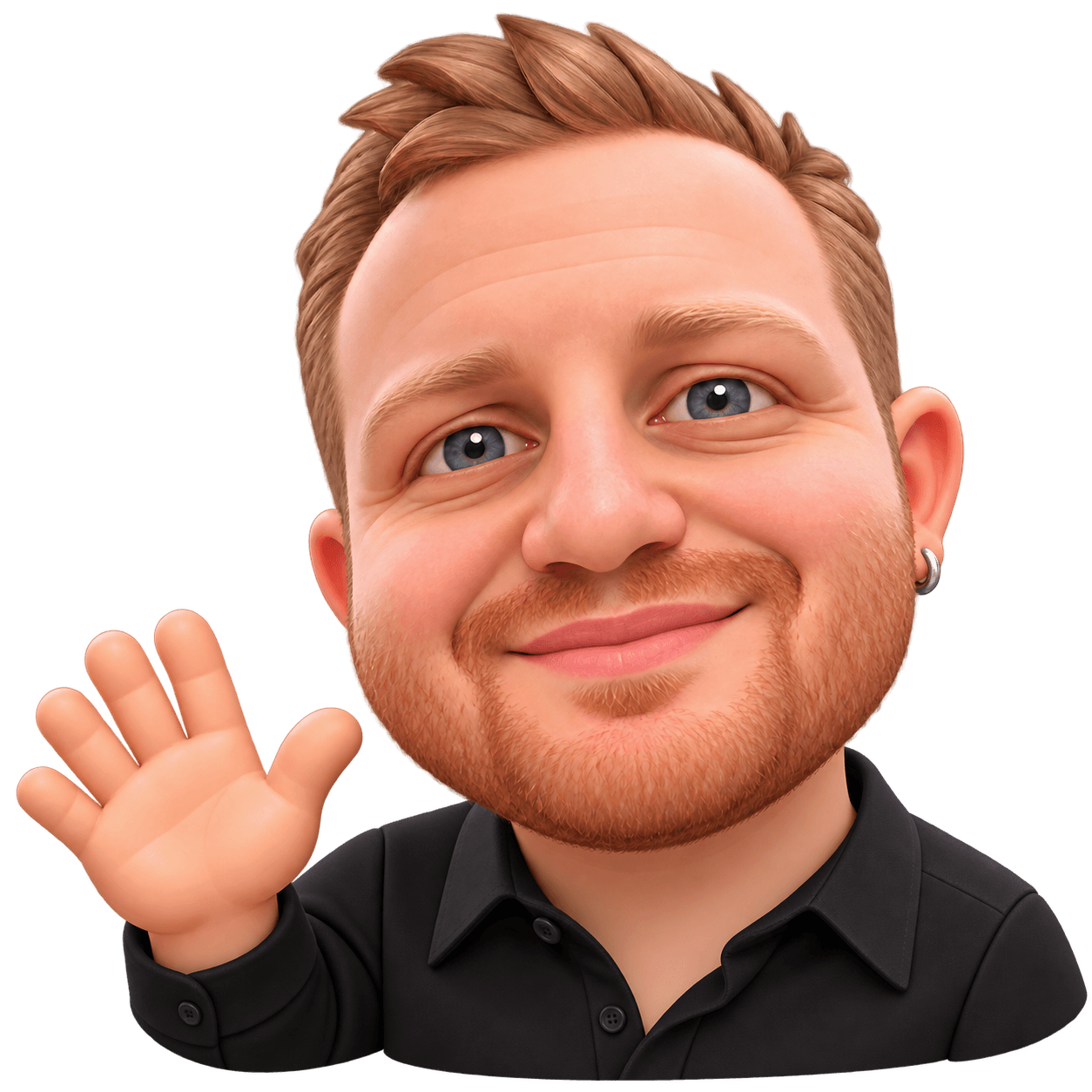Haktan’ın selam veren emoji avatarı